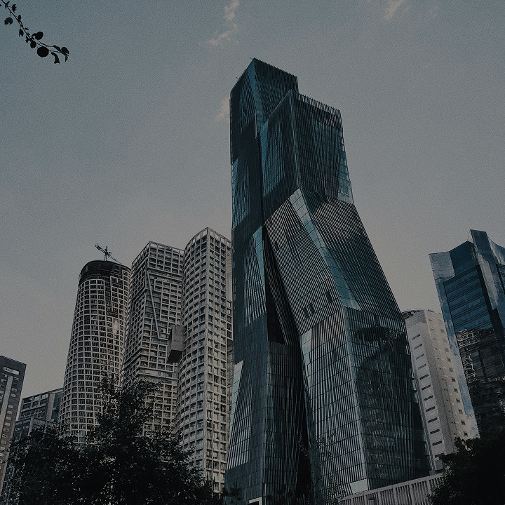 Corporate district in Mexico