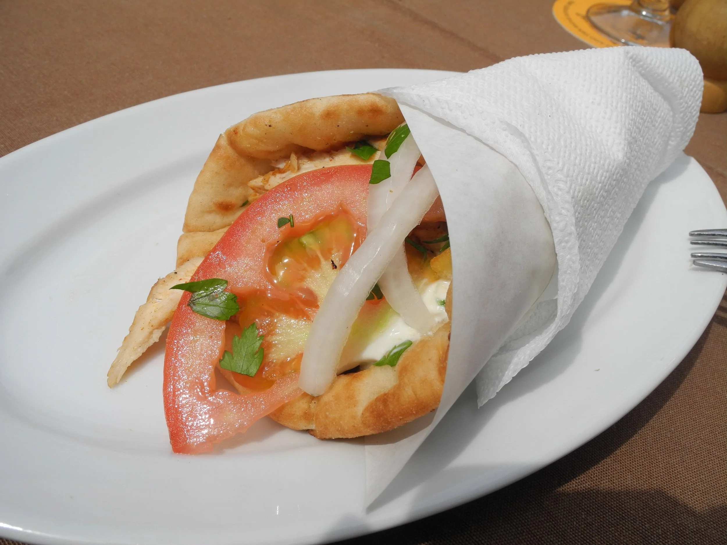 Wat zit er in een pita gyros?