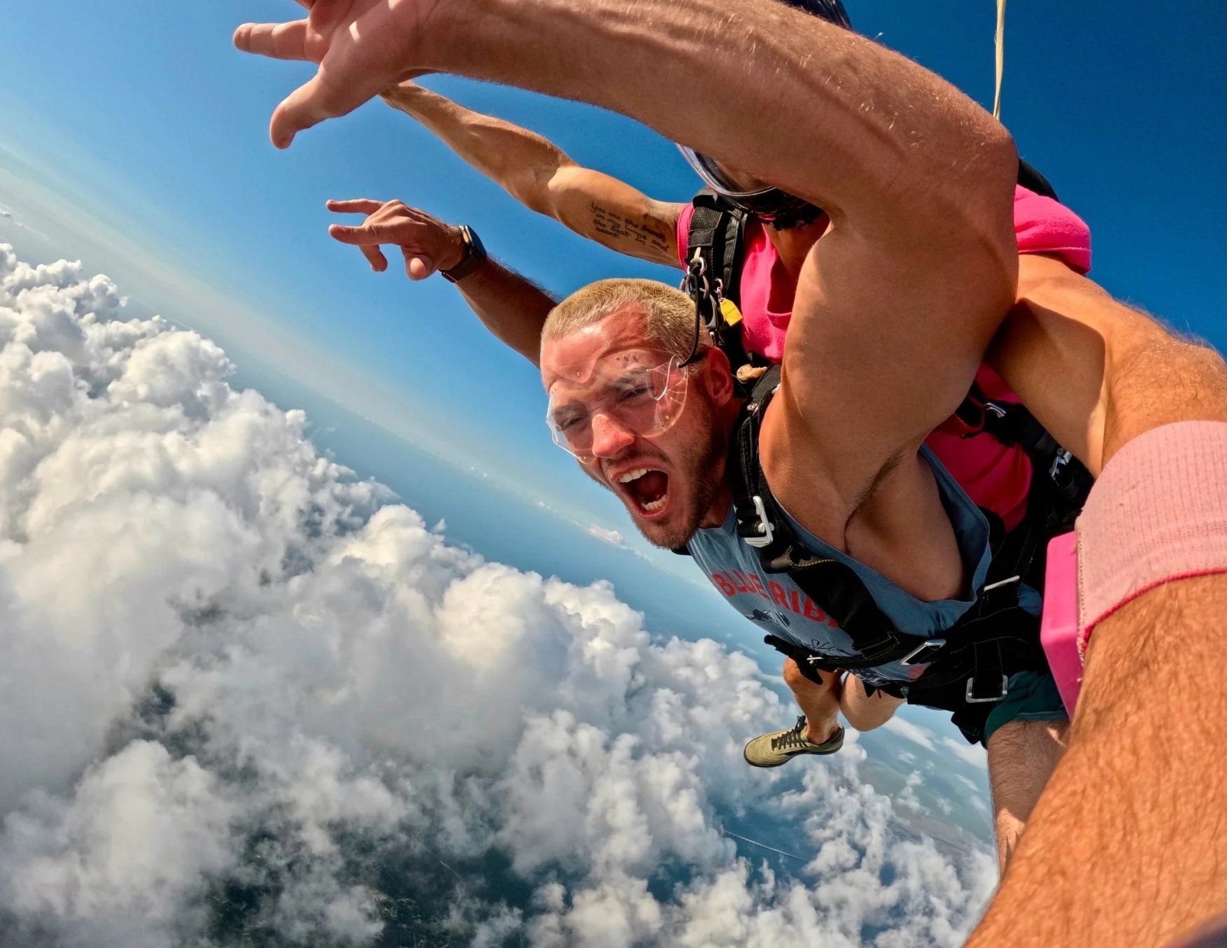 Garrett The Painter Skydiving