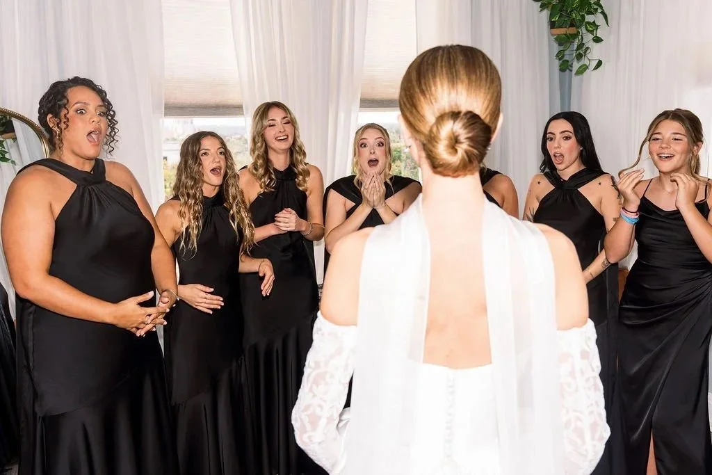 Bridesmaid's Dress reveal in St. Augustine Florida.
