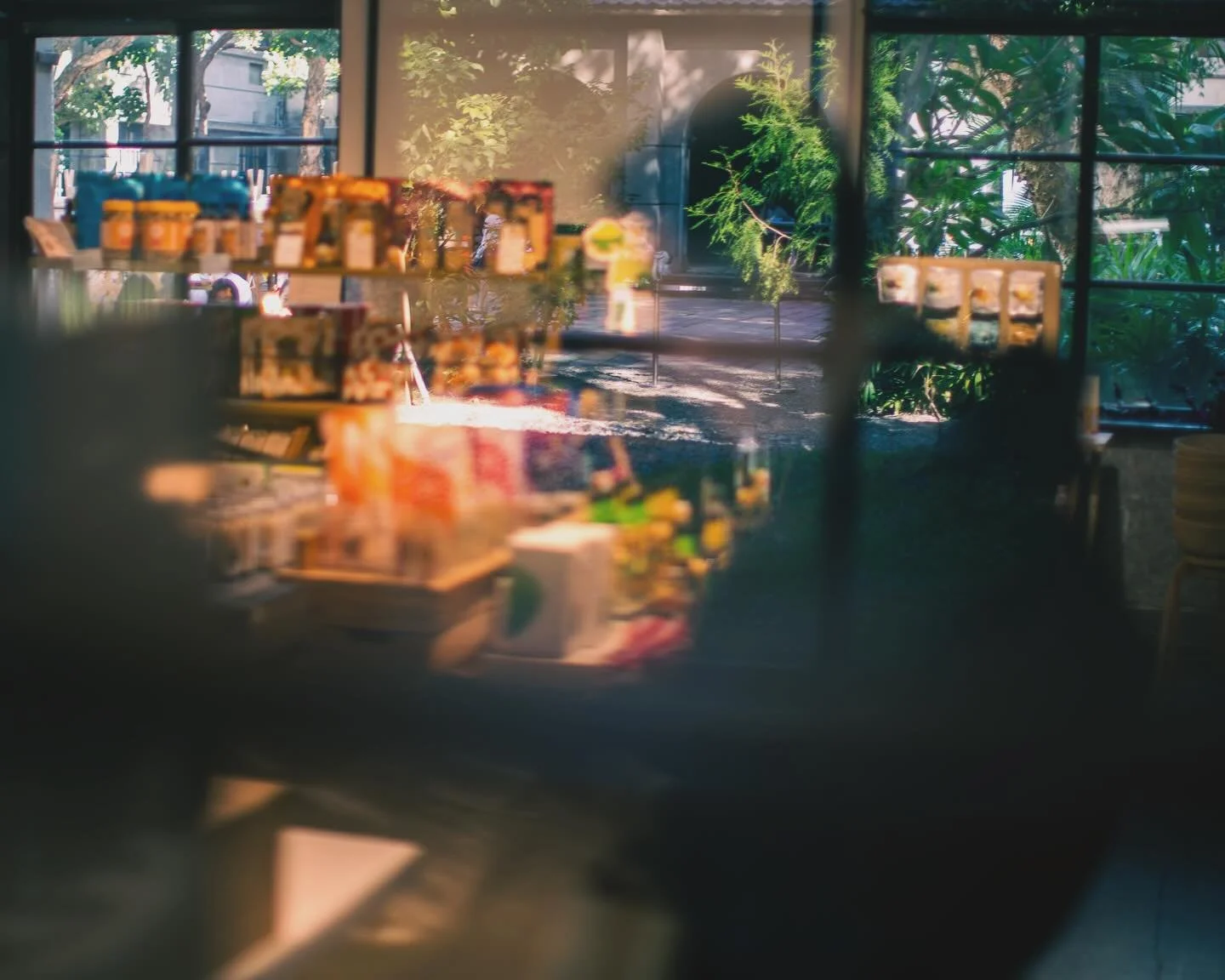 A shimmer between worlds 🌎 &mdash;
where a quiet shop dissolves into a sun ☀️-washed garden,
and reflections turn the afternoon
into a dream 💭 that can&rsquo;t decide
whether it&rsquo;s indoors or free.

📍Taipei 台北，Taiwan 台灣 🇹🇼

#taipeitravel #t