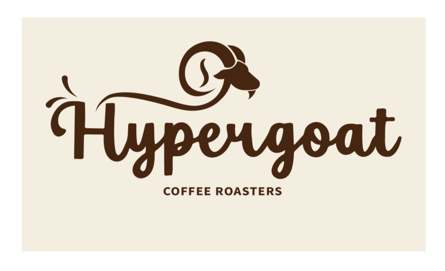 Hypergoat Coffee Roasters Brand Identity & Packaging System