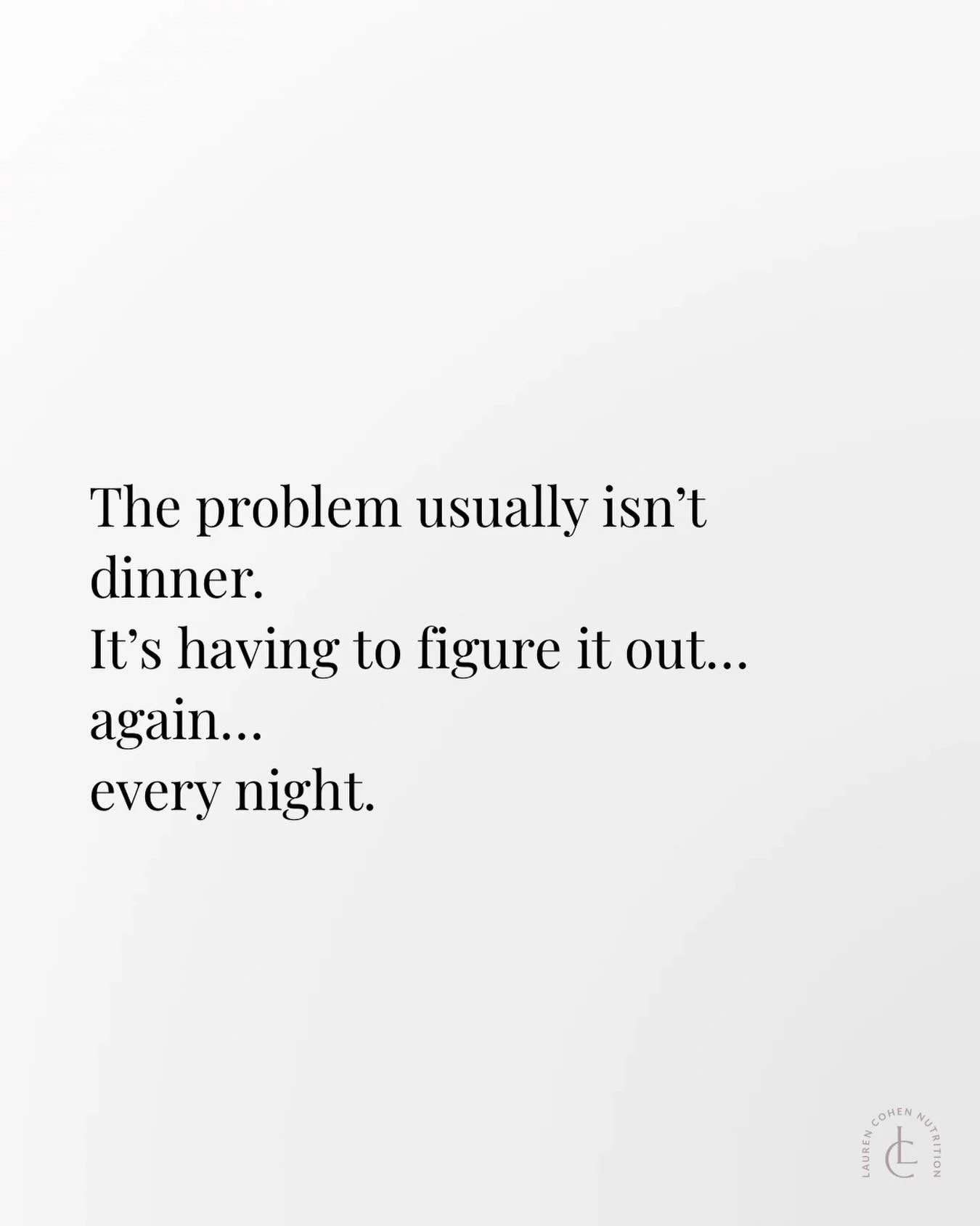 I wrote about why dinner can feel disproportionately demanding, especially for women managing the mental load of work, family life, schedules, and everyday decision-making.

Because dinner is rarely just about food. It&rsquo;s often the point in the 