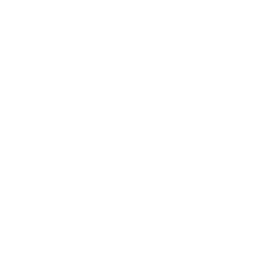 Black circle with a white border.