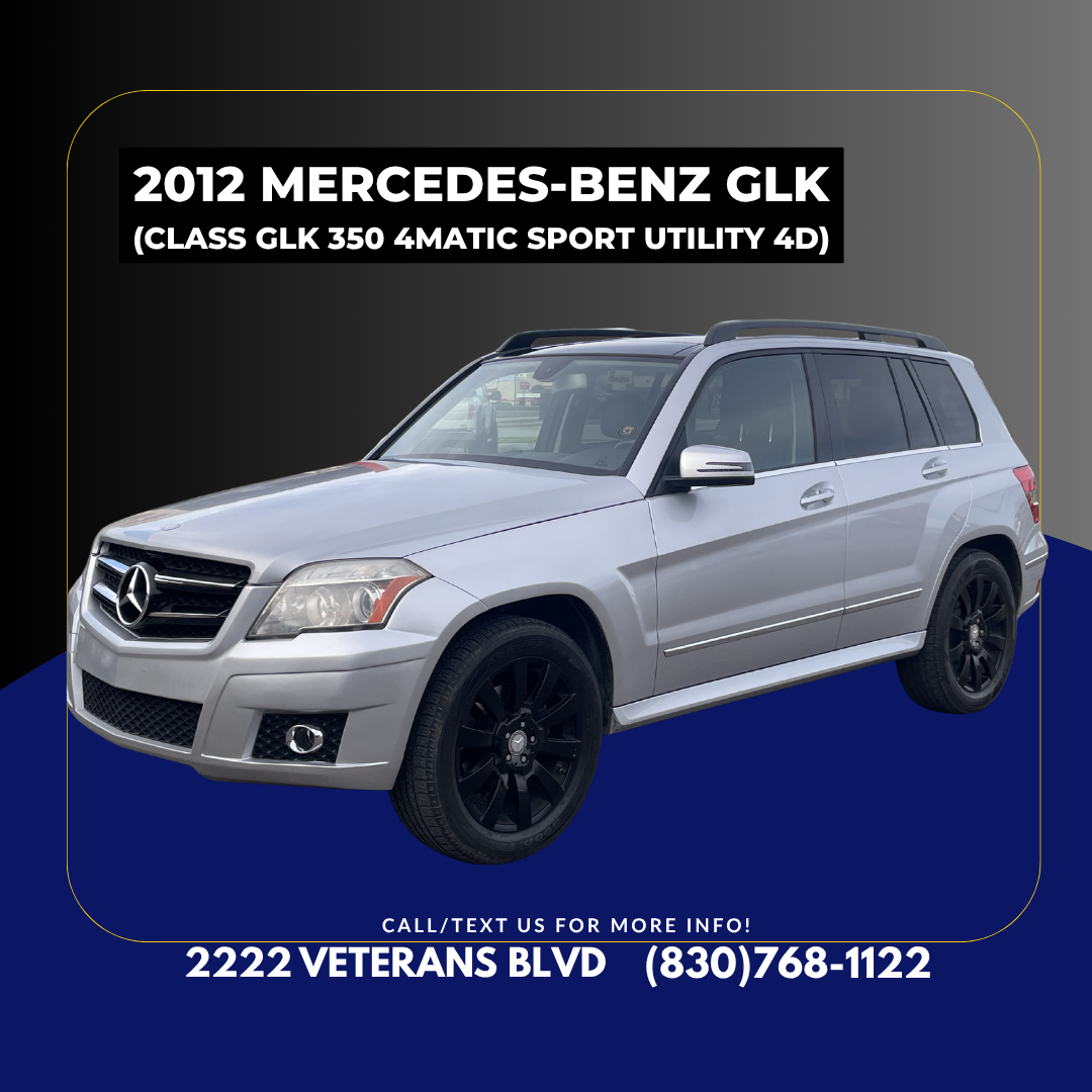 2012 Mercedes-Benz GLK-Class GLK 350 4MATIC Sport Utility 4D