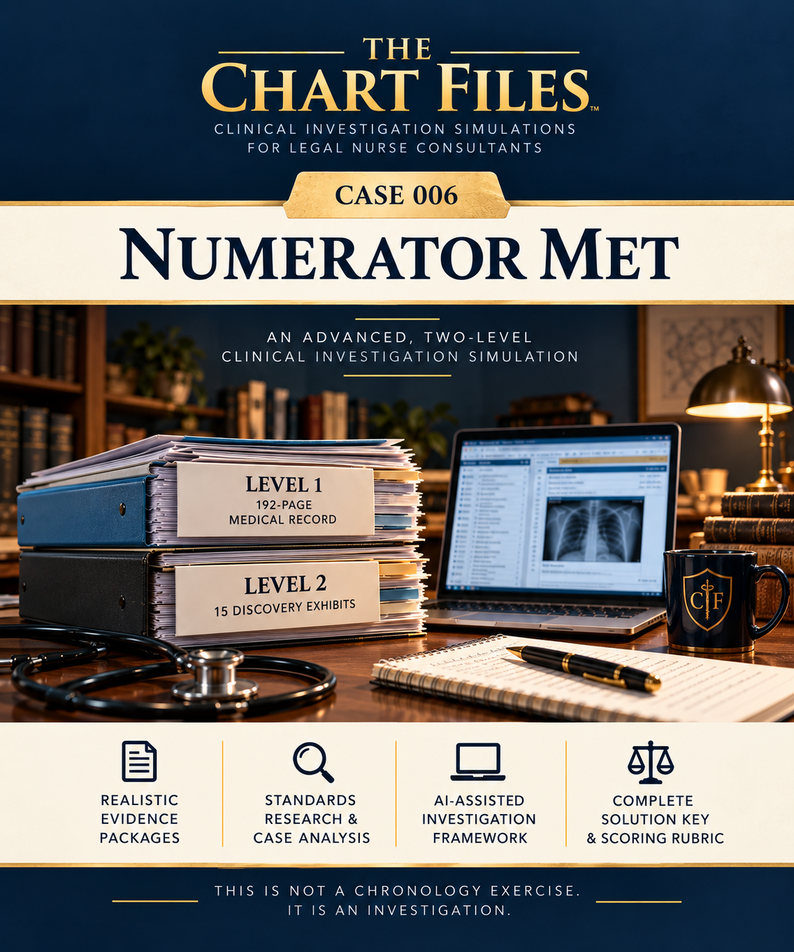 The Chart Files — Case 006: Numerator Met