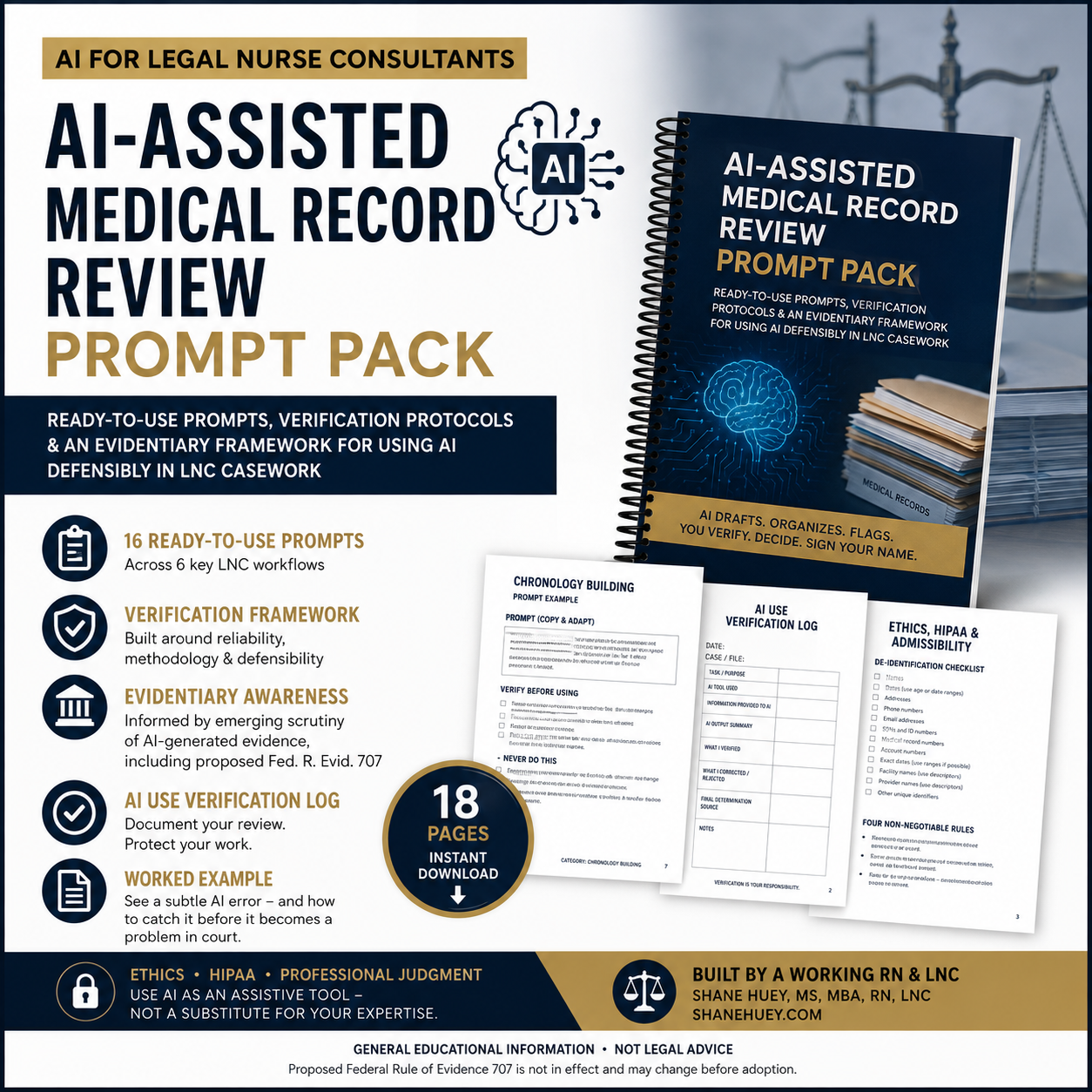 AI-Assisted Medical Record Review Prompt Pack