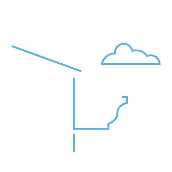 Does not interfere with roof shingles