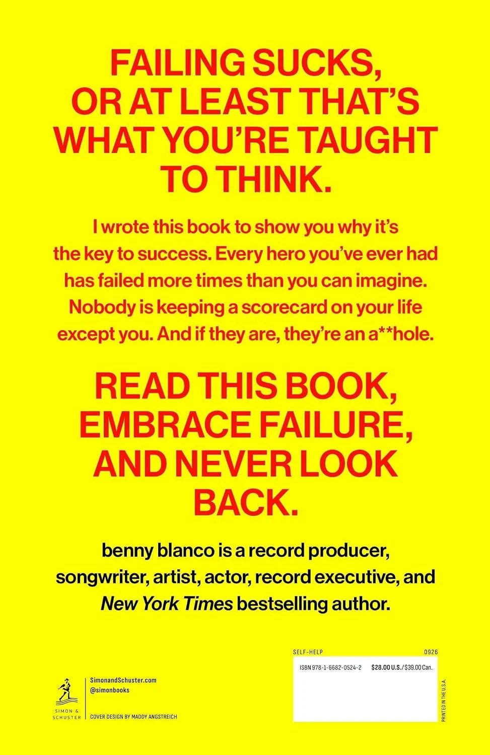F*ck Failure by benny blanco2.jpg