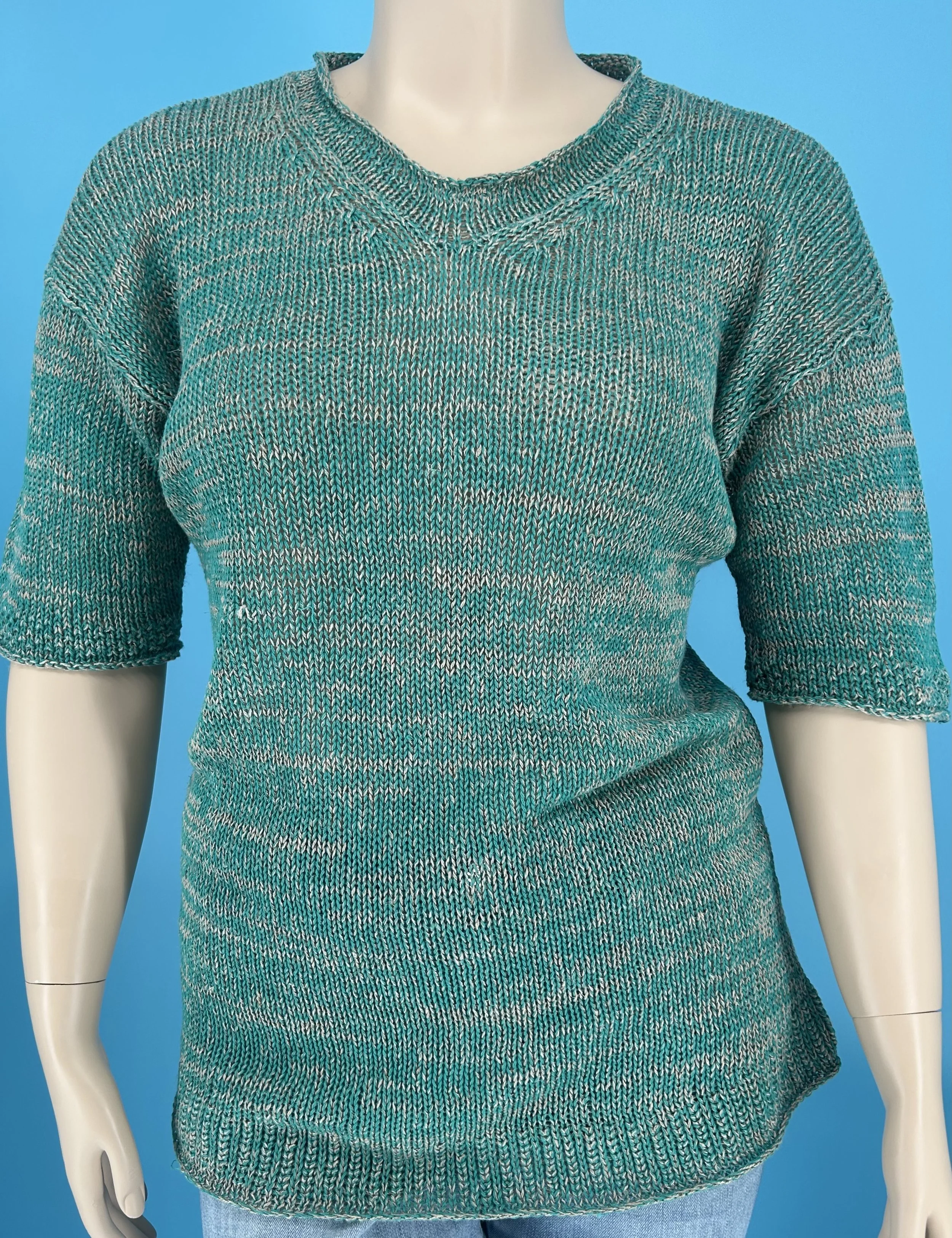 Linen-Cotton Summer Top