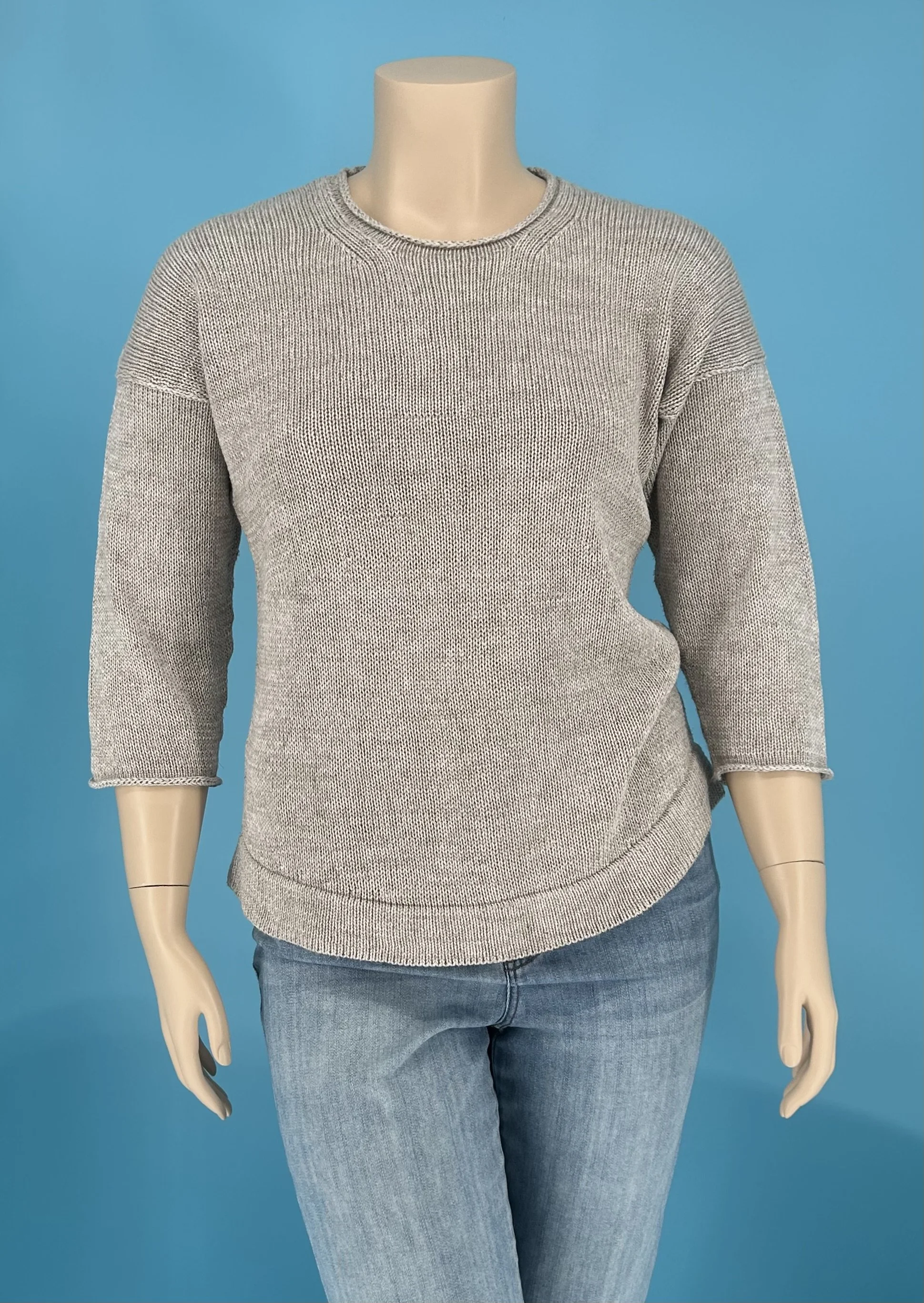Silver Hemp Top