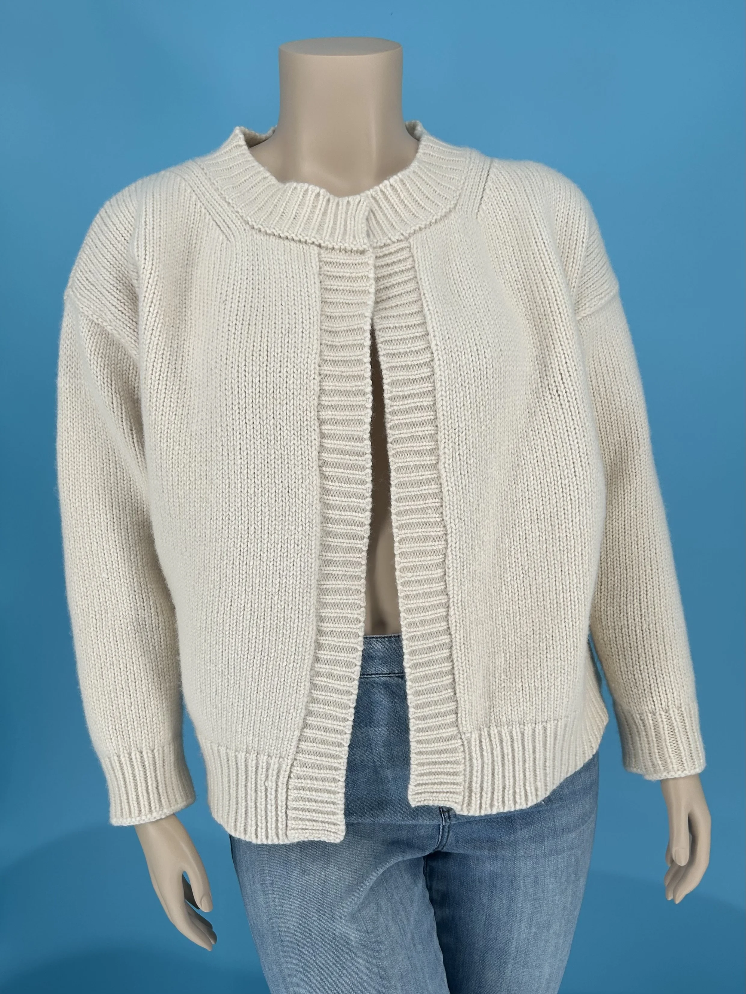 Chunky Open Cardigan