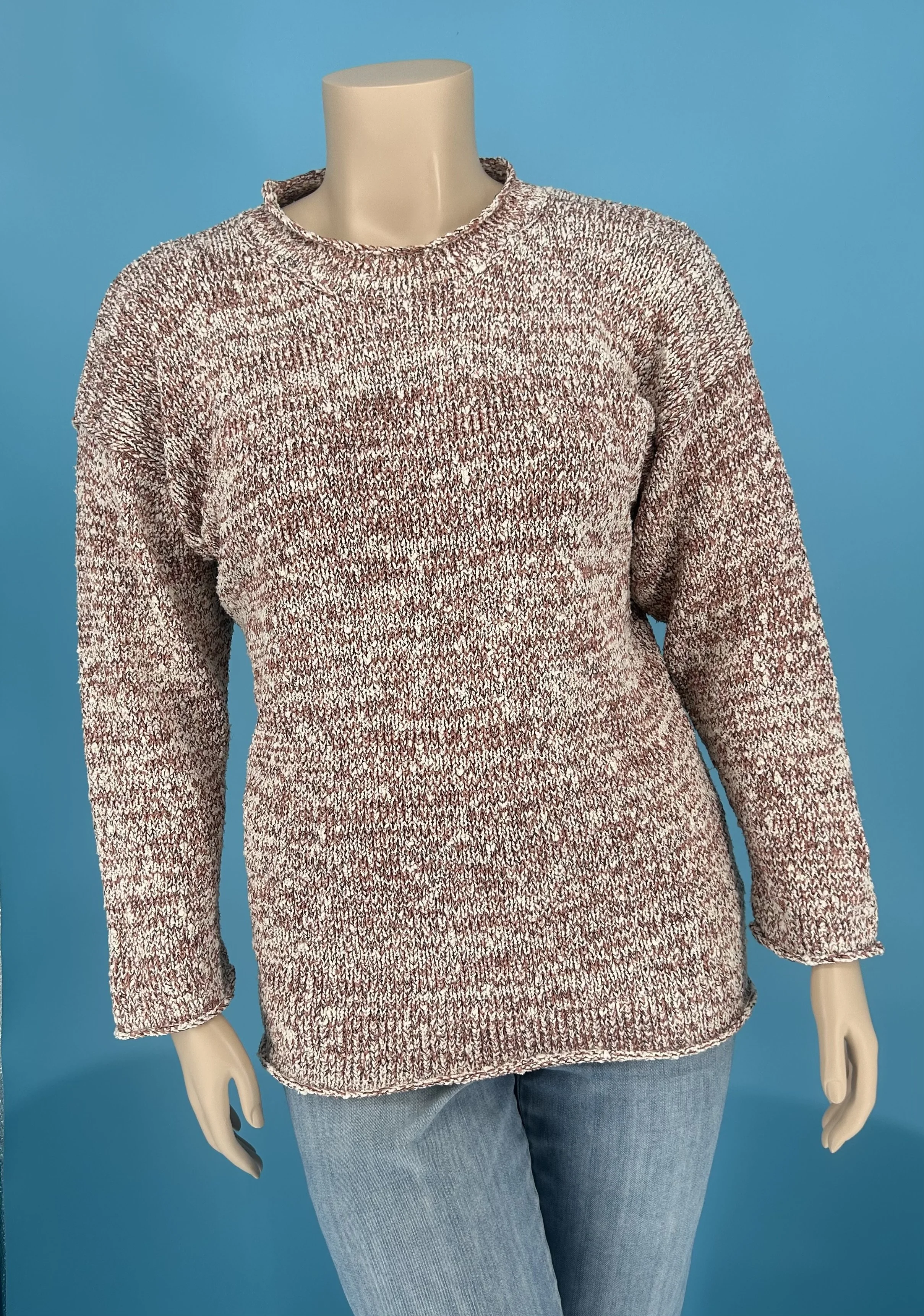 Boucle Cotton Sweater