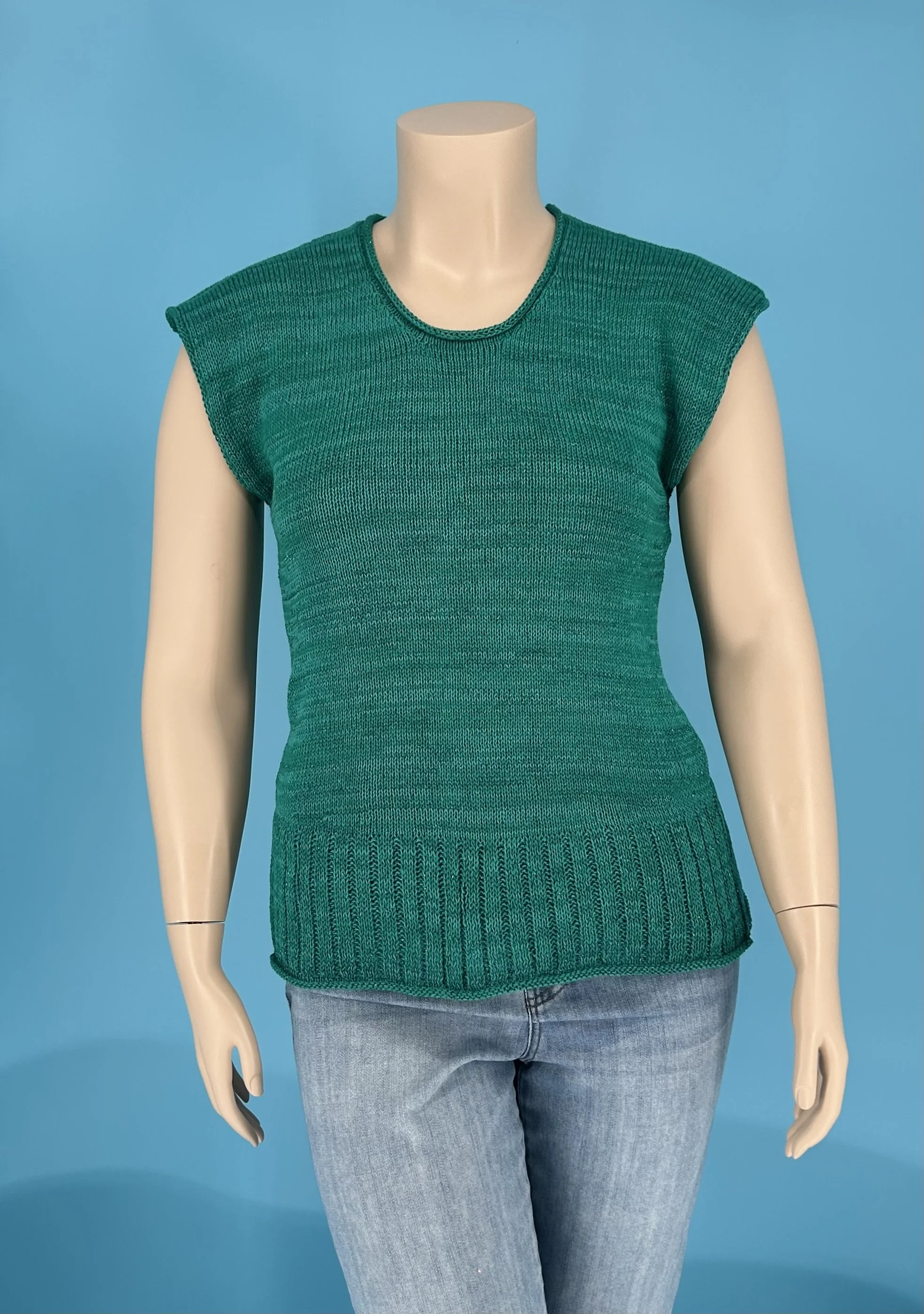 Emerald Green Sleeveless Top