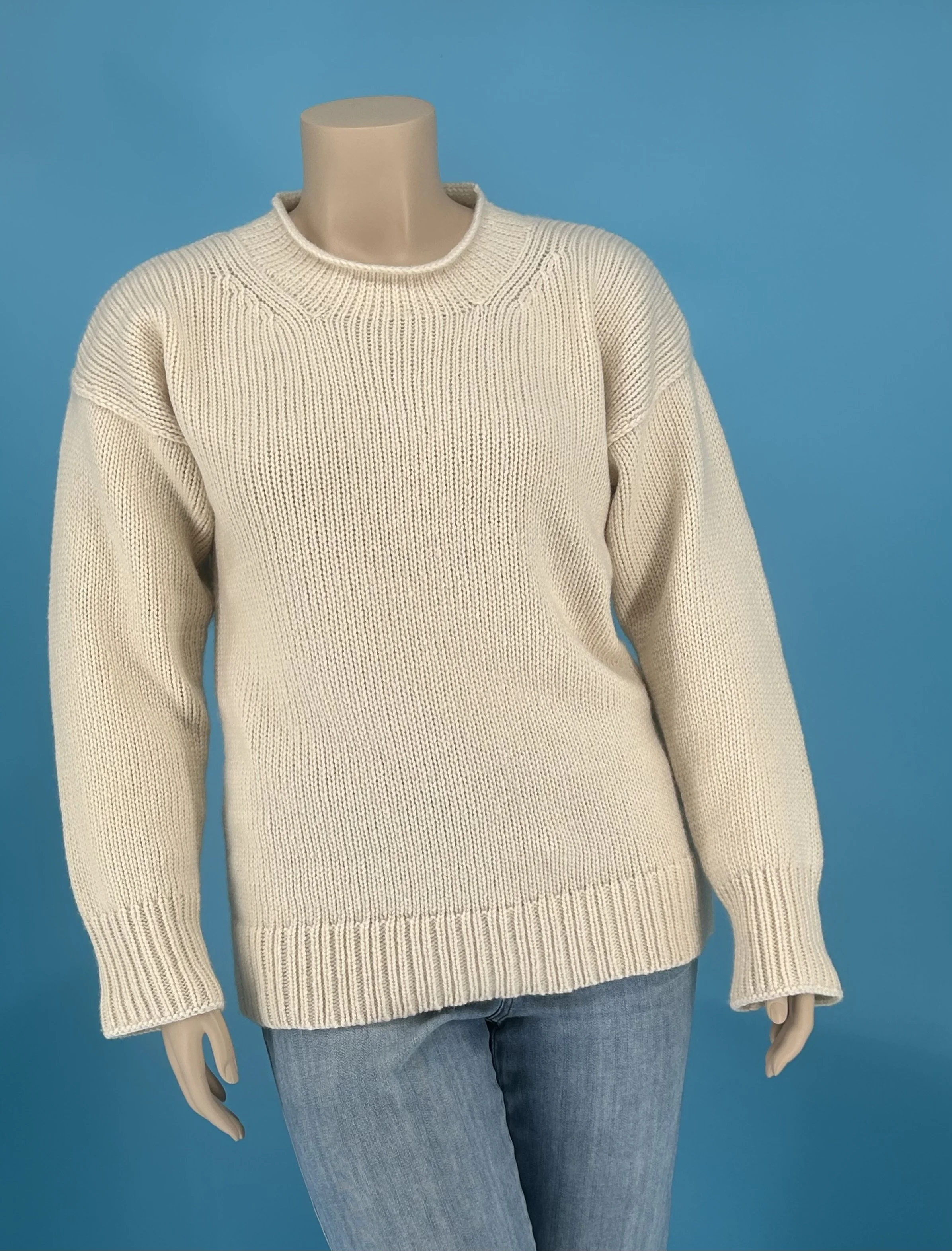 Ivory Chunky Sweater