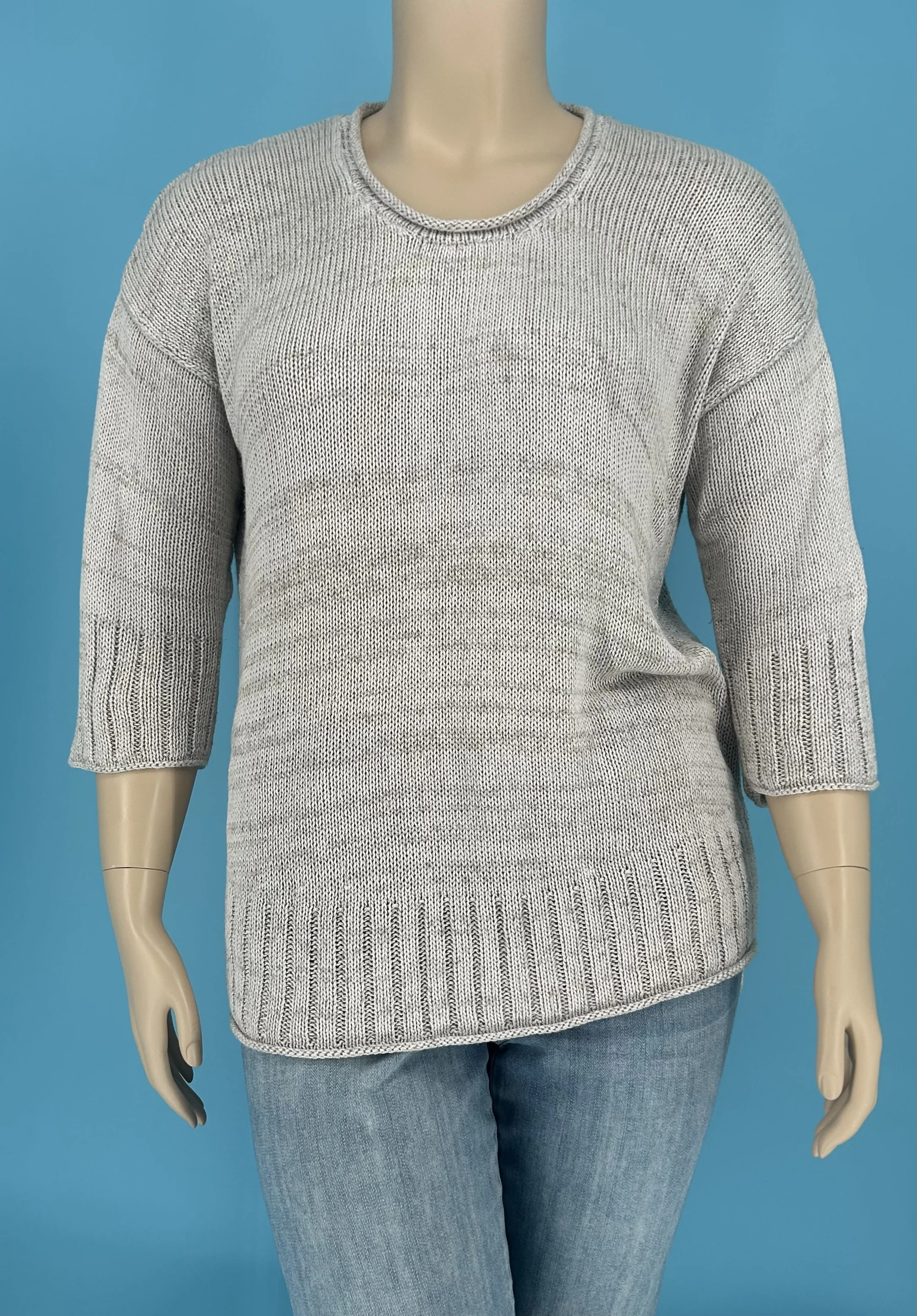 Silver Grey Top