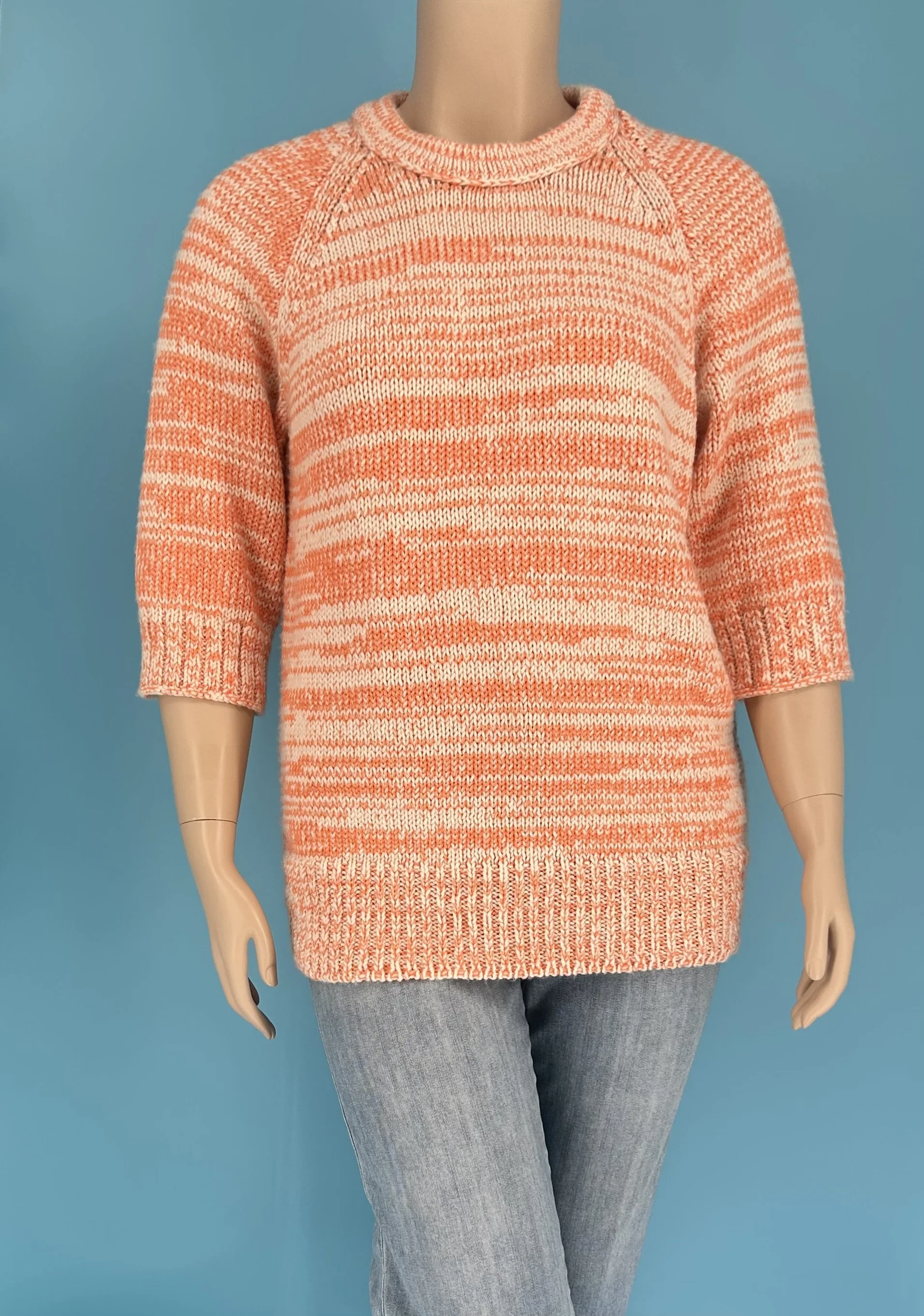 Tangerine Shade Sweater