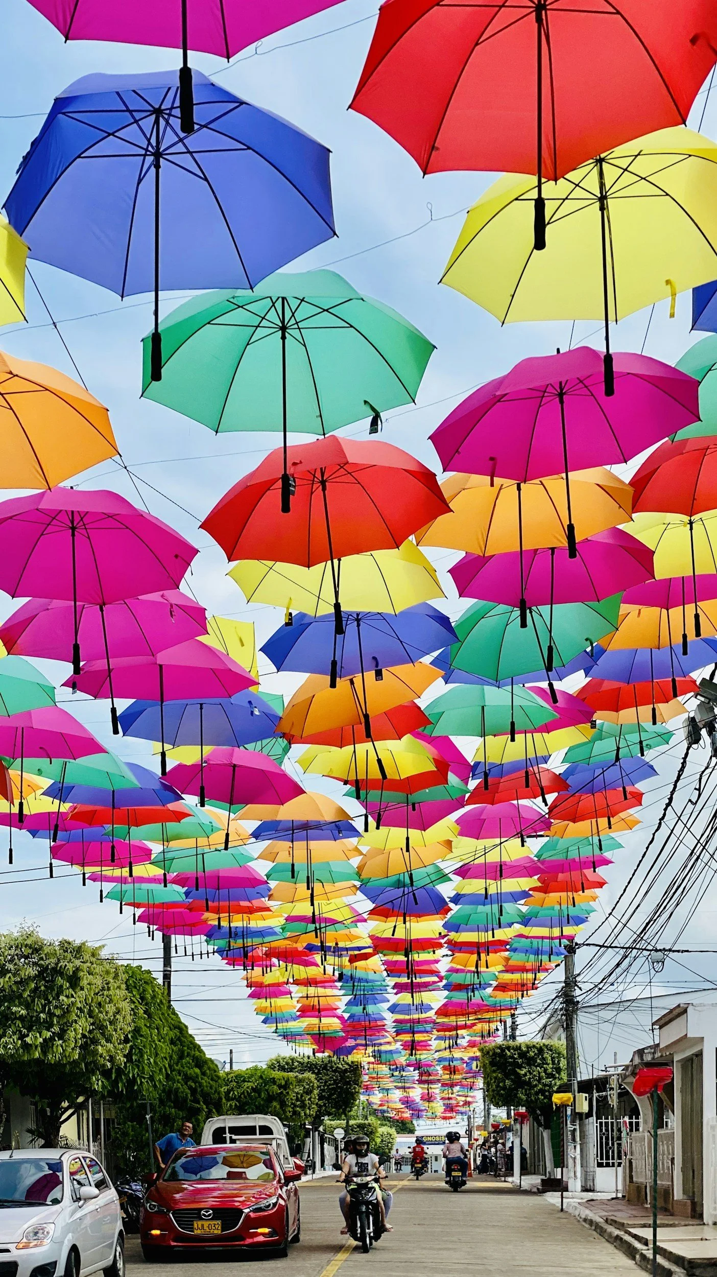 umbrella alley in columbia