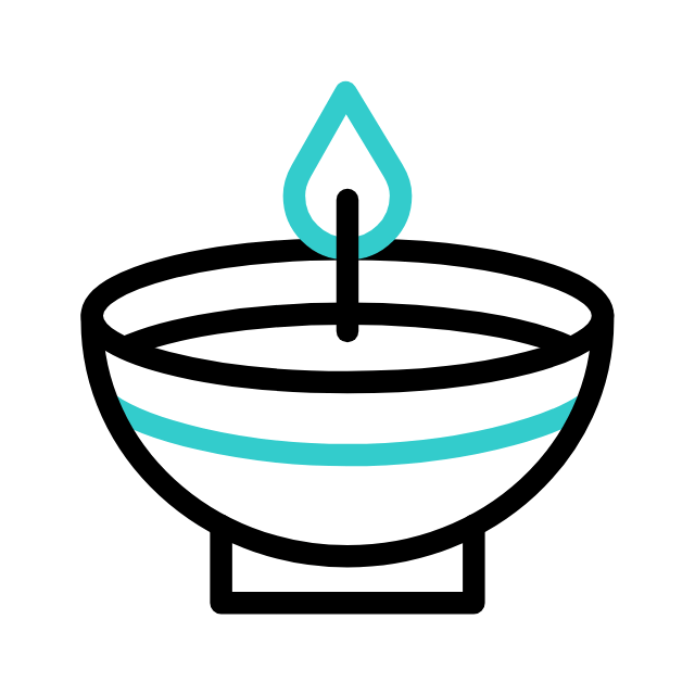 lit candle gif by Freepik