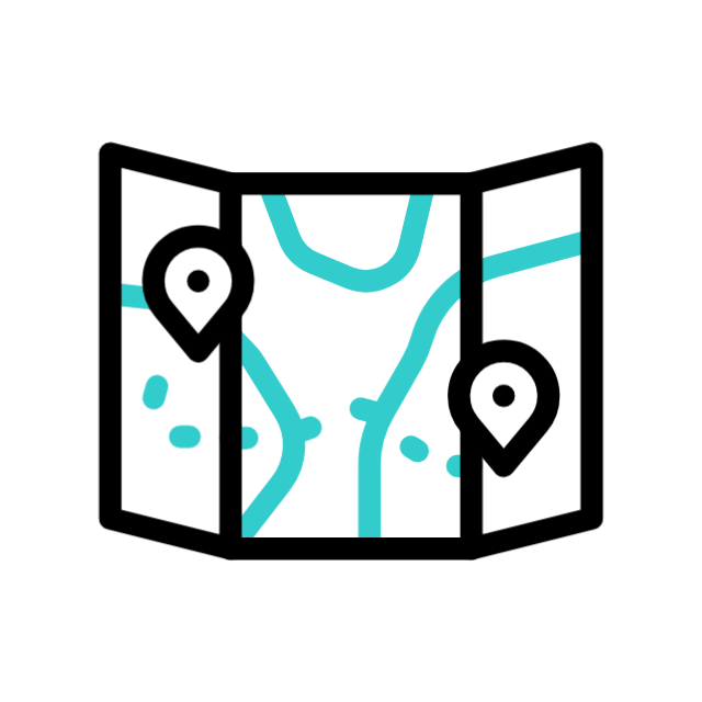 gif of map opening by Freepik