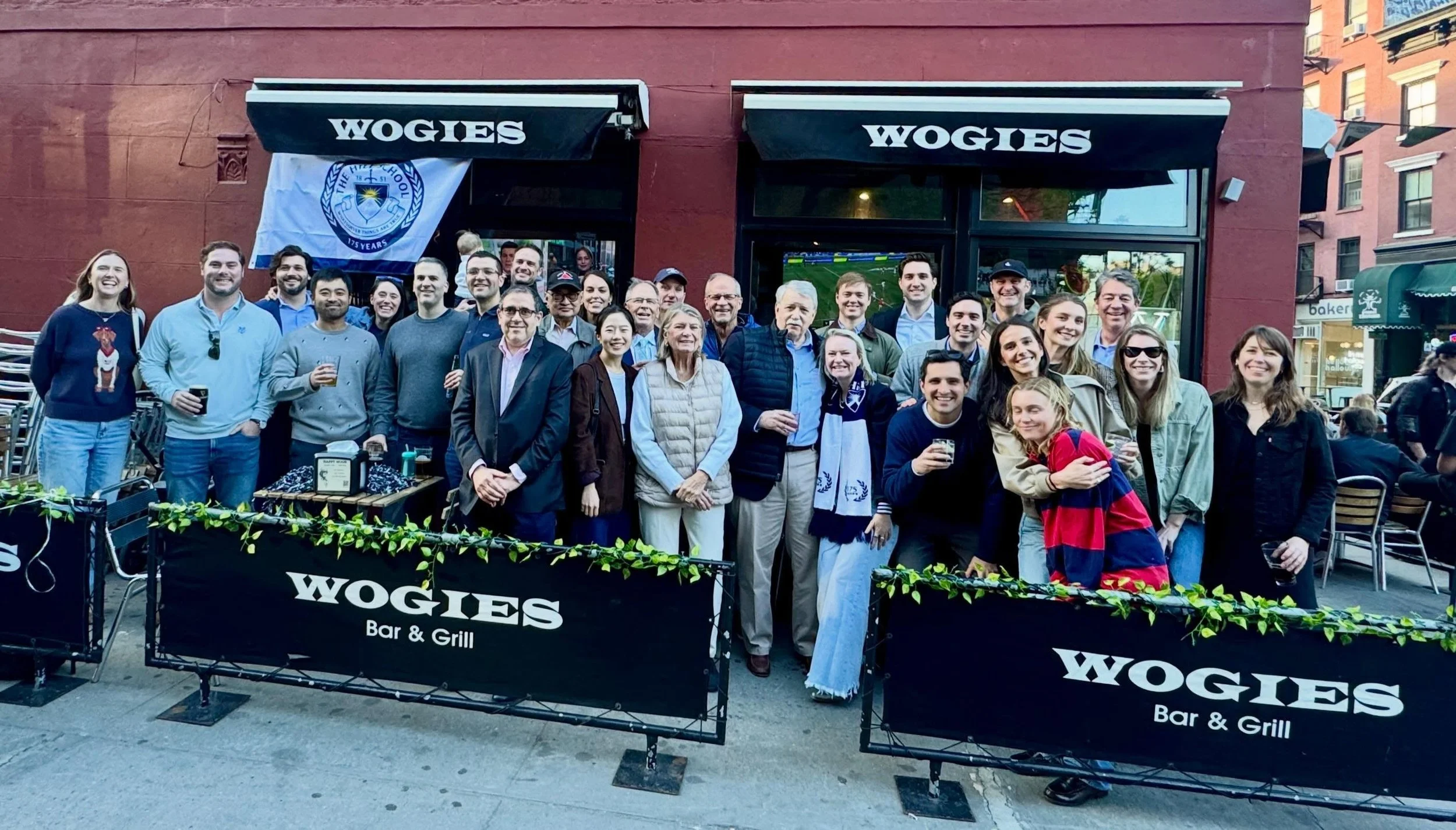 Had a blast celebrating The Hill School&rsquo;s 175th birthday!  Thanks to all the awesome alumni who came out (including Wogies owner!!) 🎓🍻@thehillschool @hillalumni