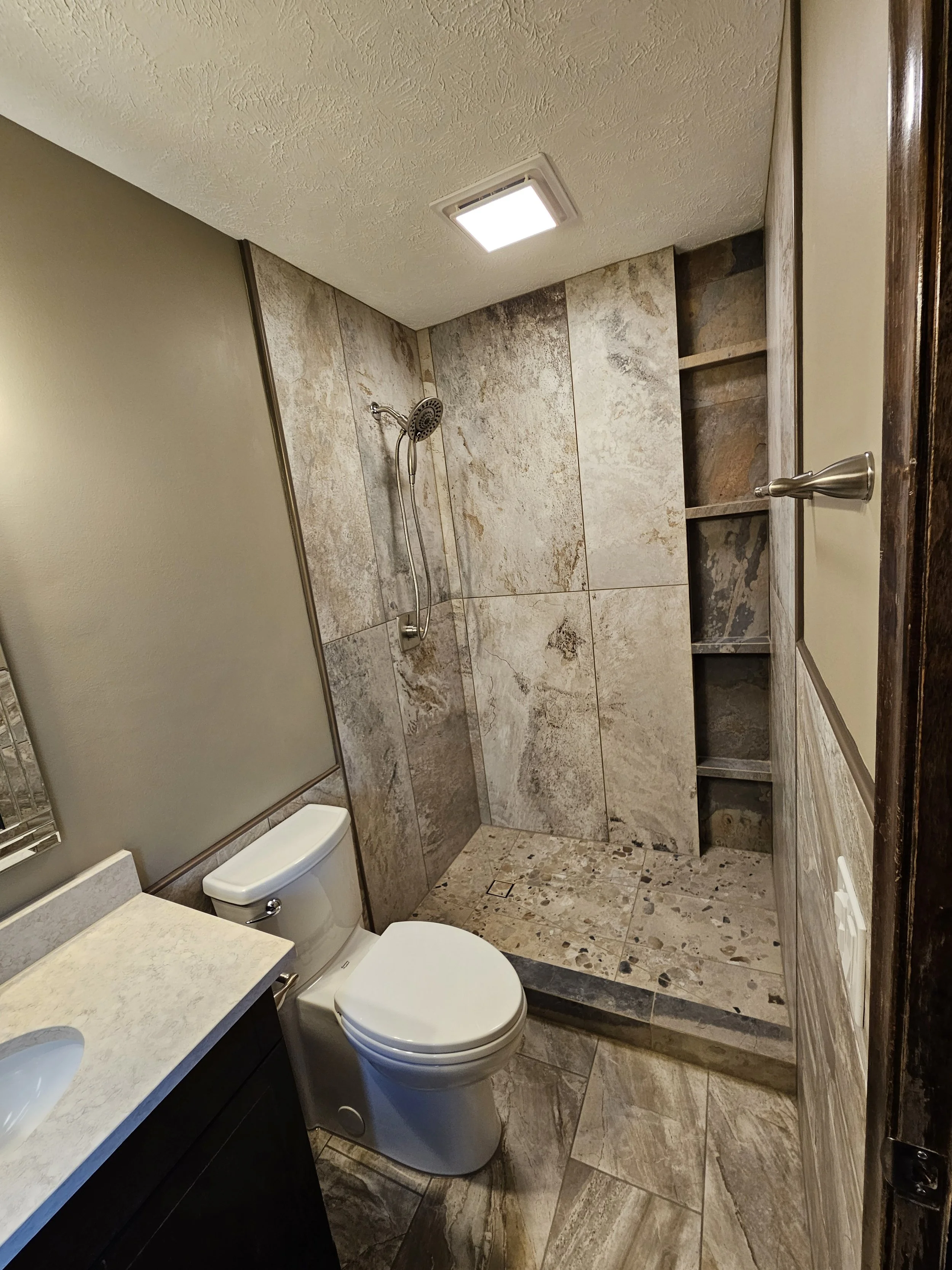 Stone Look Bathroom