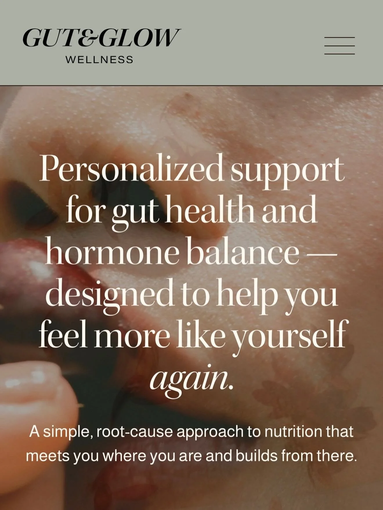 Gut &amp; Glow Wellness is officially live 🤍

A space for individuals ready to get to the root of their symptoms and start feeling like themselves again.

1:1 coaching for gut &amp; hormone health.

Limited spots available. 
Website linked in my bio