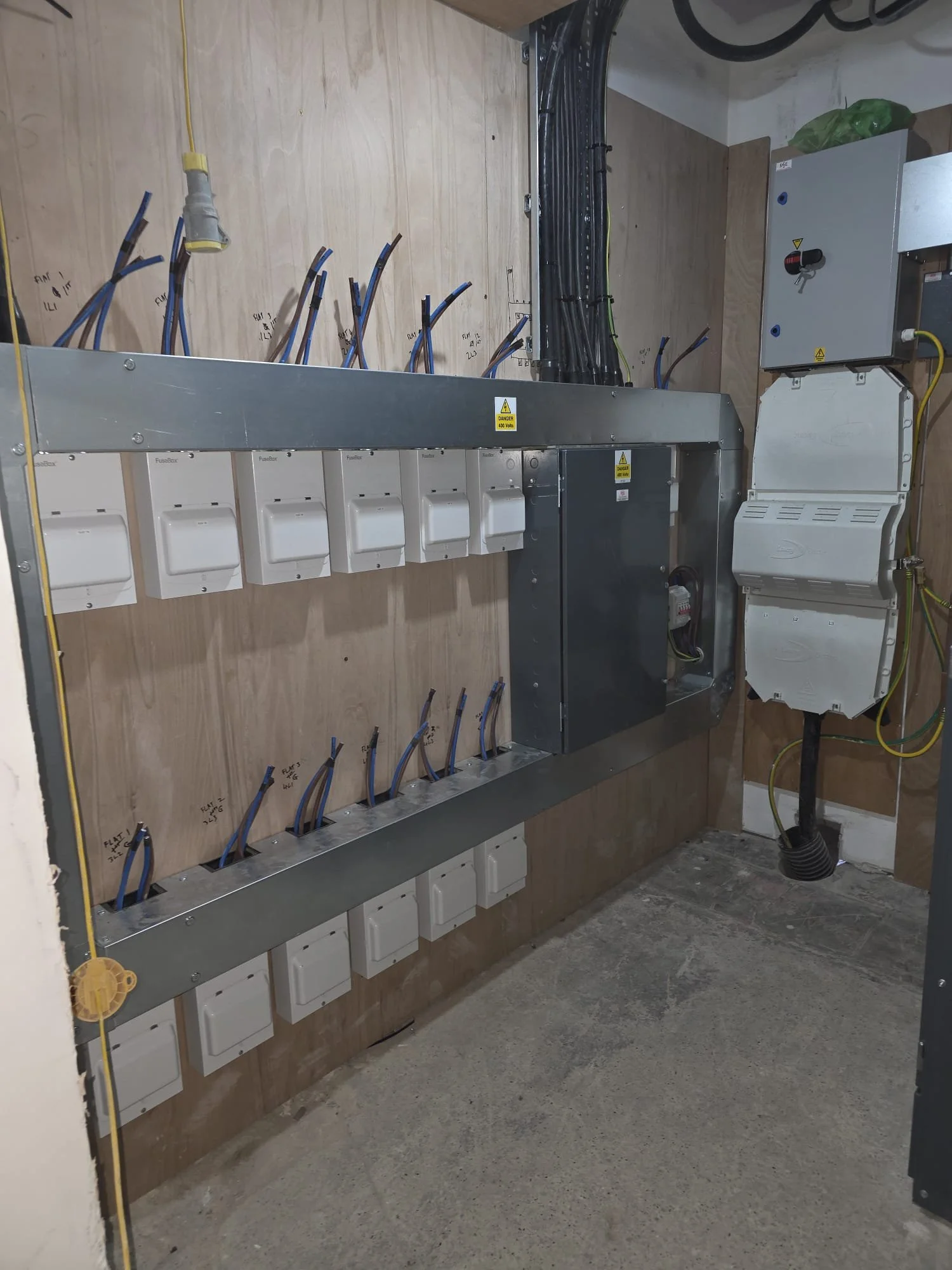 Andover isolators ready for meter installation
