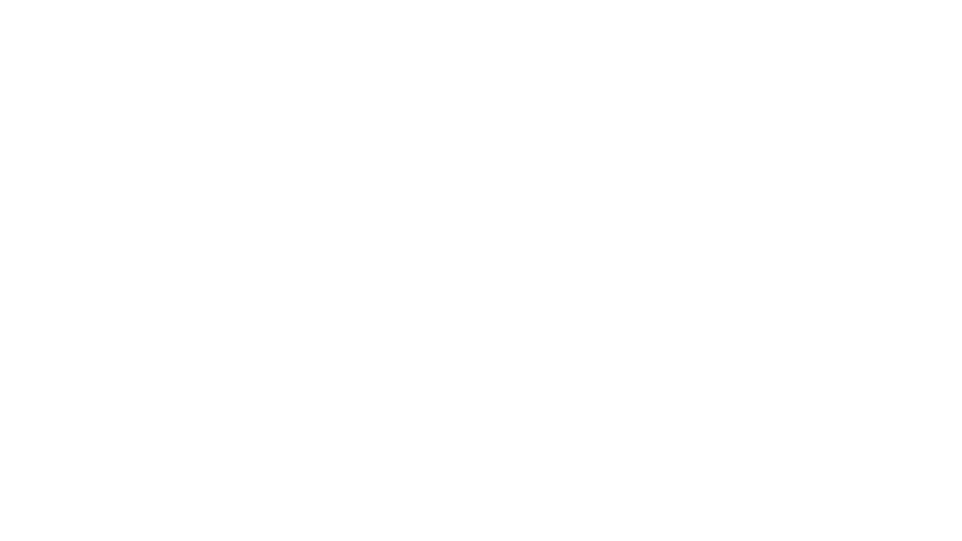 White line drawing of a sprouting plant with two leaves on a black background.