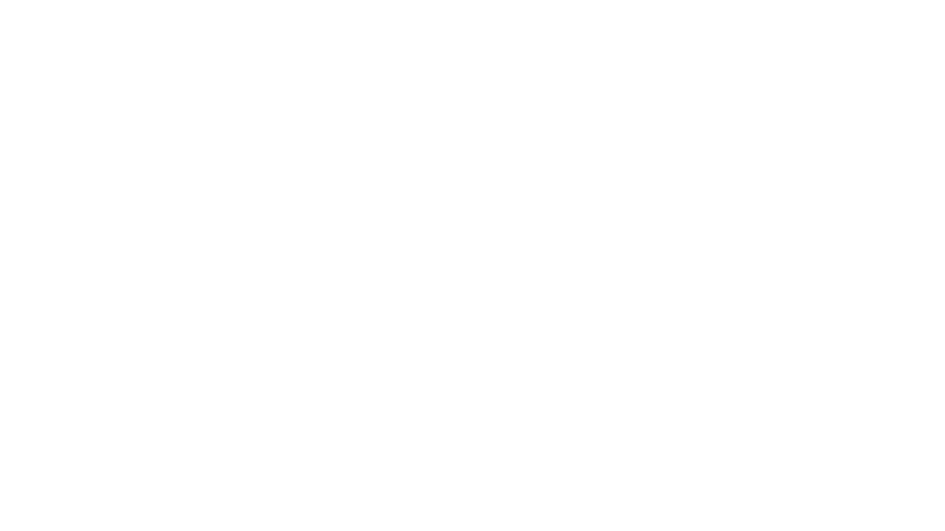 White line drawing of two hands holding a heart on a black background.