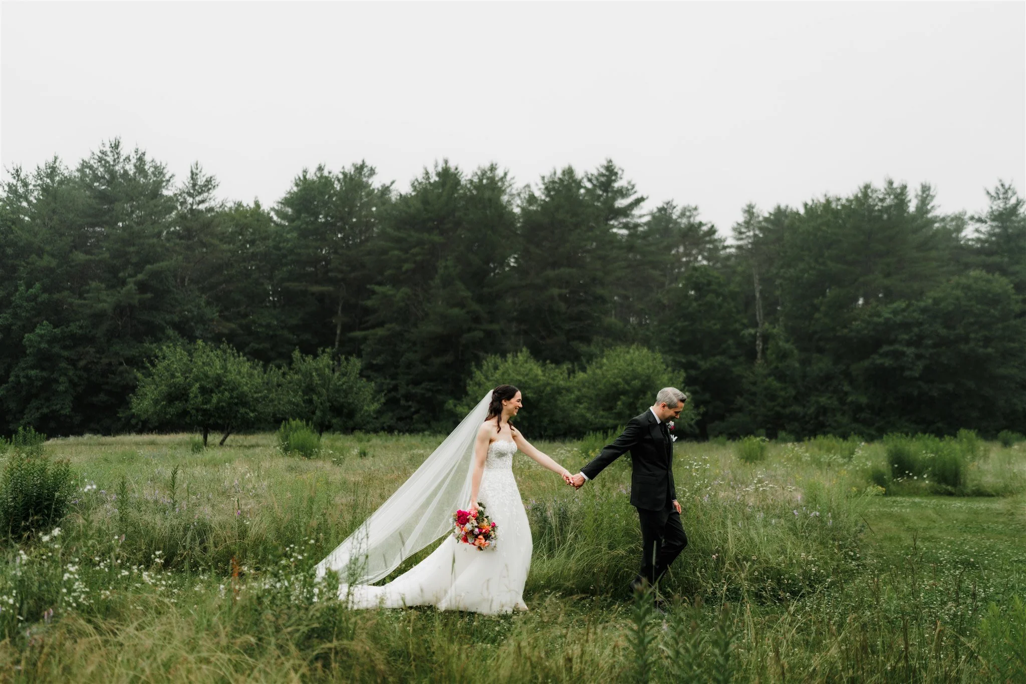 flanagan farm bride and groom