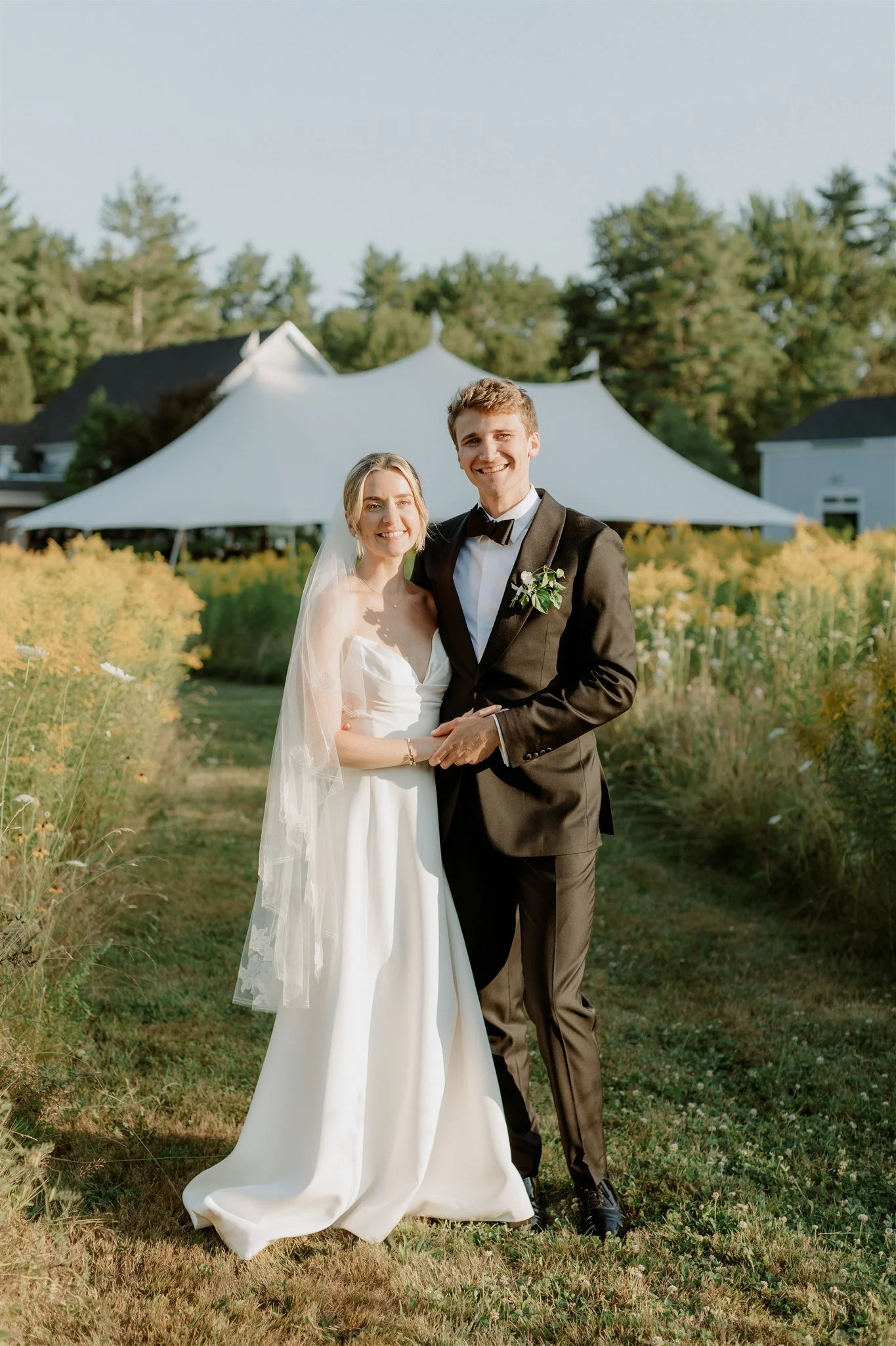 Elizabeth & Sam The Barn at Flanagan Farm in Buxton, Maine