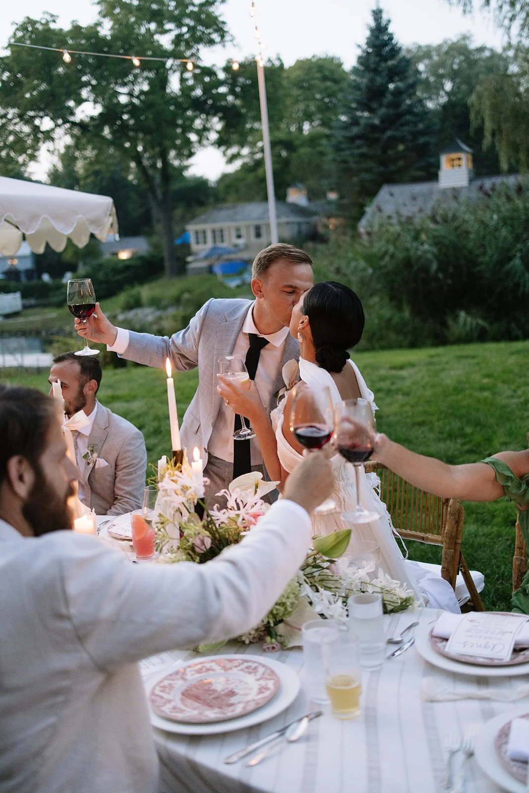 Frances & Andrew at Cove House in Kennebunkport, Maine