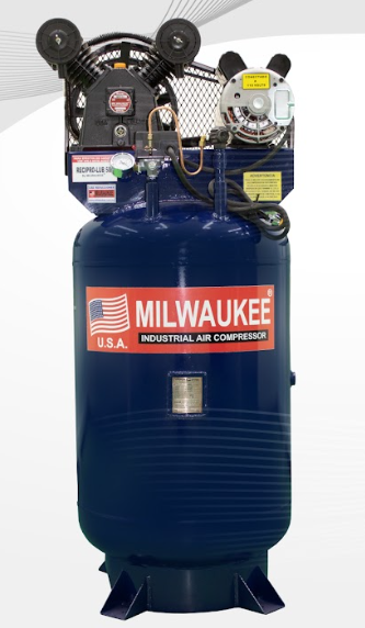 Compresor de Aire Industrial Milwaukee COMPE20150V