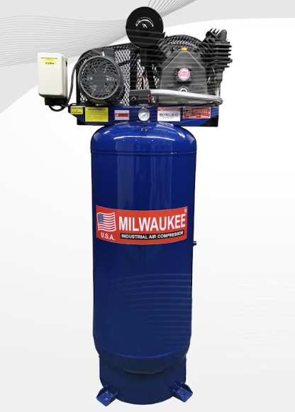 Compresor de Aire Industrial Milwaukee 5 HP