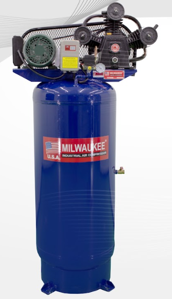 Compresor de Aire Industrial Milwaukee COMPE50VB
