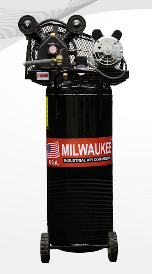 Compresor de Aire Milwaukee COMPE20V108 - 2 HP, 108 Litros