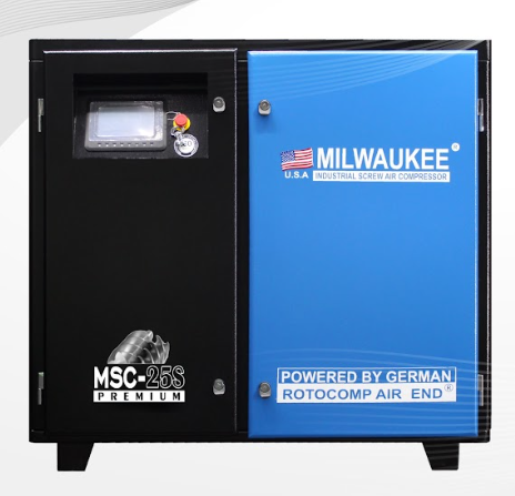 Compresor de Tornillo Milwaukee MSC25S