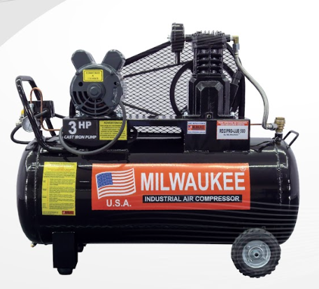 Compresor de Aire Industrial Milwaukee 3 HP