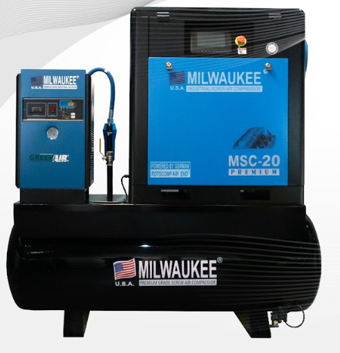 Compresor Industrial Milwaukee MSC20PSHTS