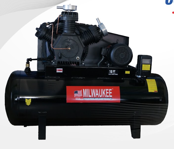 Compresor de Aire Milwaukee 500L 10HP