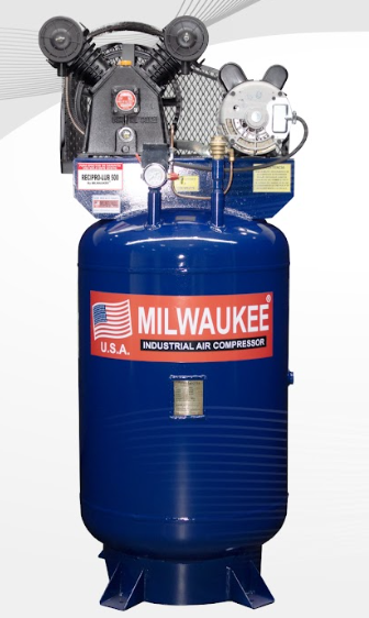 Compresor de Aire Industrial Milwaukee 150L