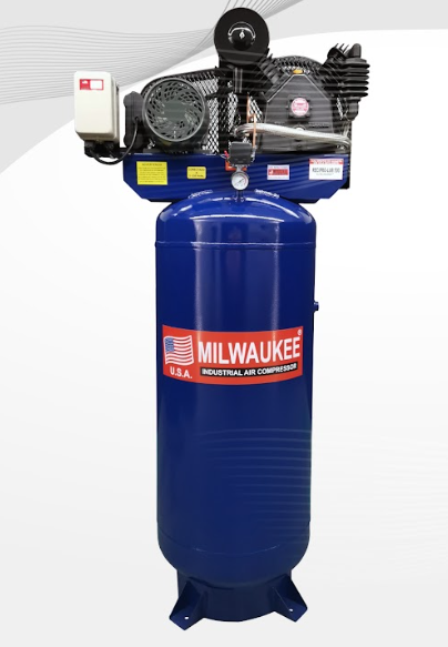 Compresor de Aire Industrial Milwaukee 5 HP