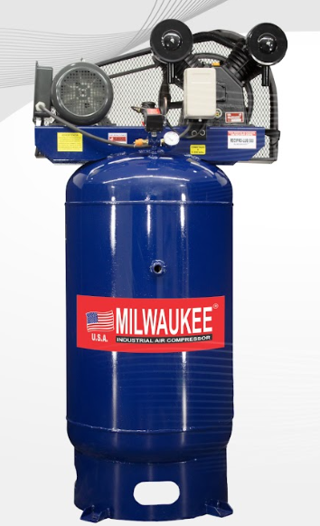 Compresor Industrial Milwaukee COMPE90V300VB 5 HP 300L