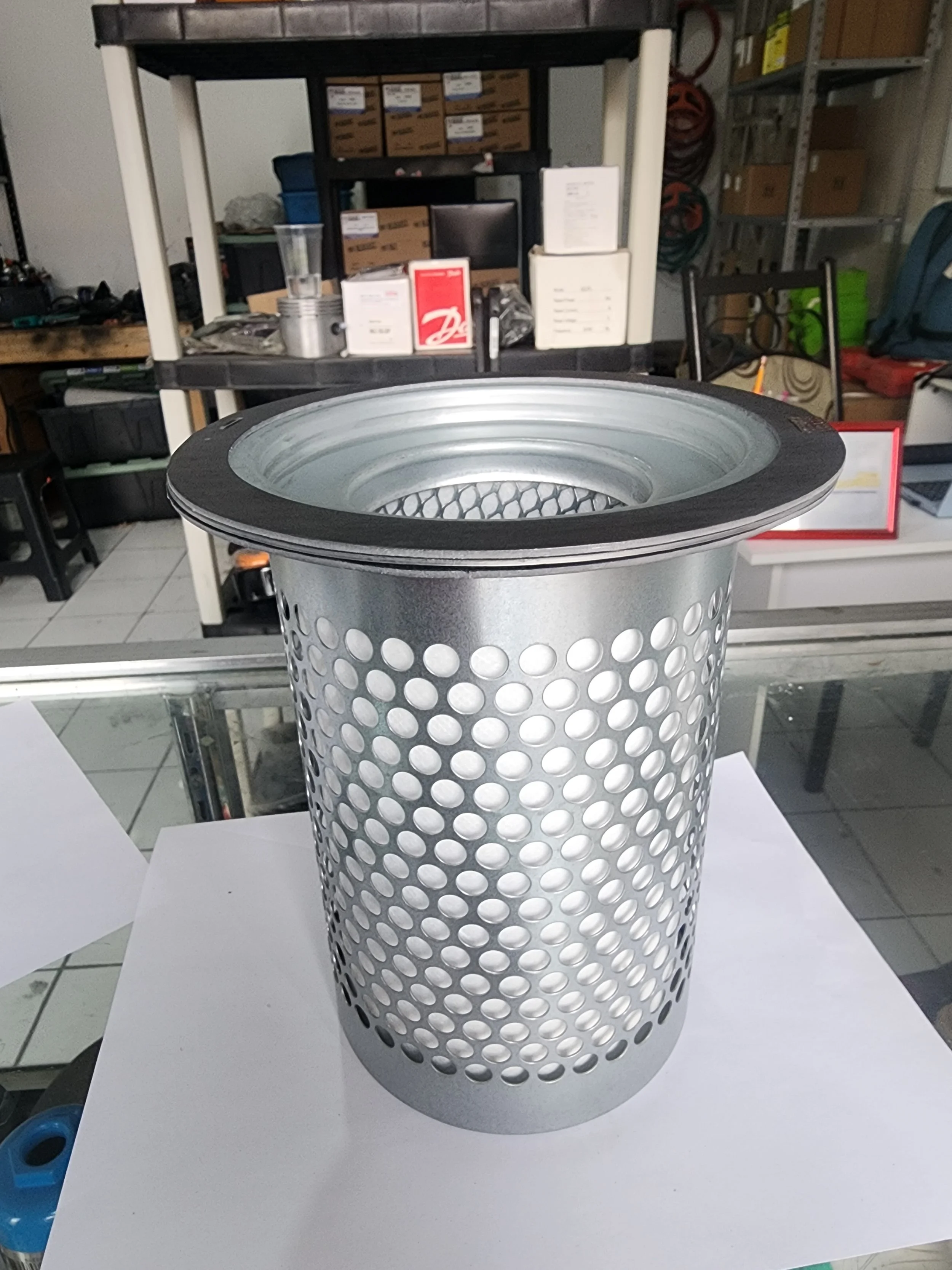 Filtro separador sumergible para compresor 20 HP