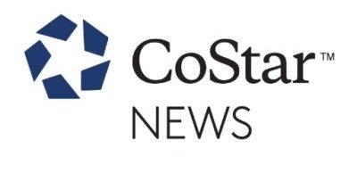 CoStar News logo with a blue geometric icon and black text.