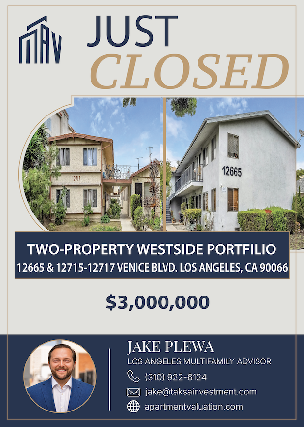 Los Angeles apartment building for sale