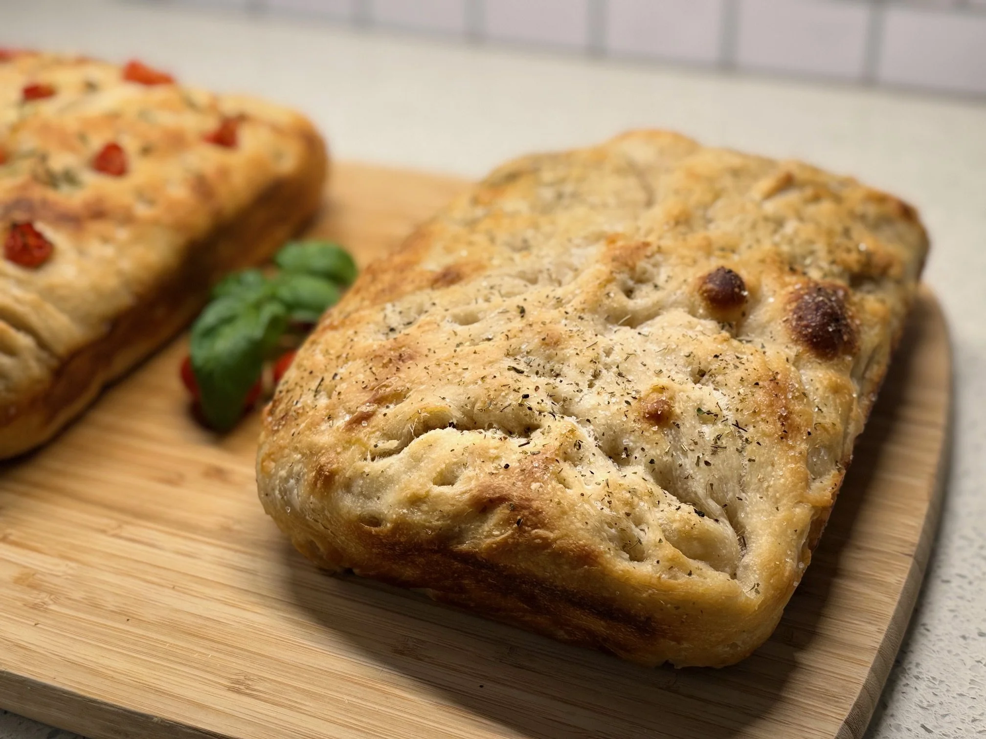 Sourdough Italian Focaccia Bread