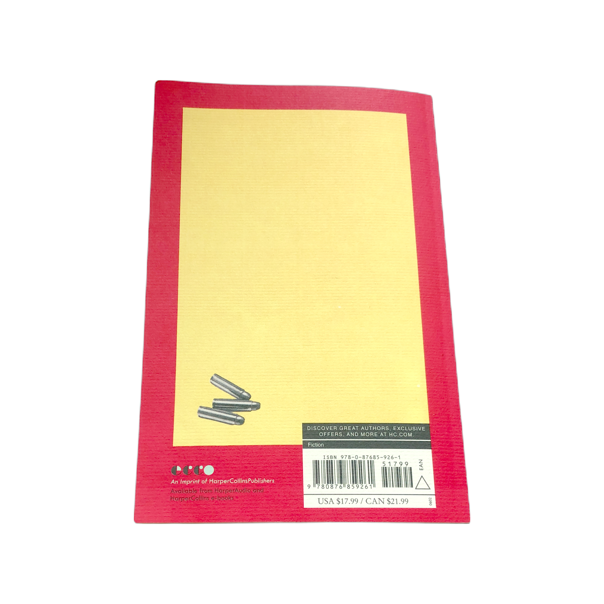 Charkes Bukowski - Pulp Novel - Back.PNG