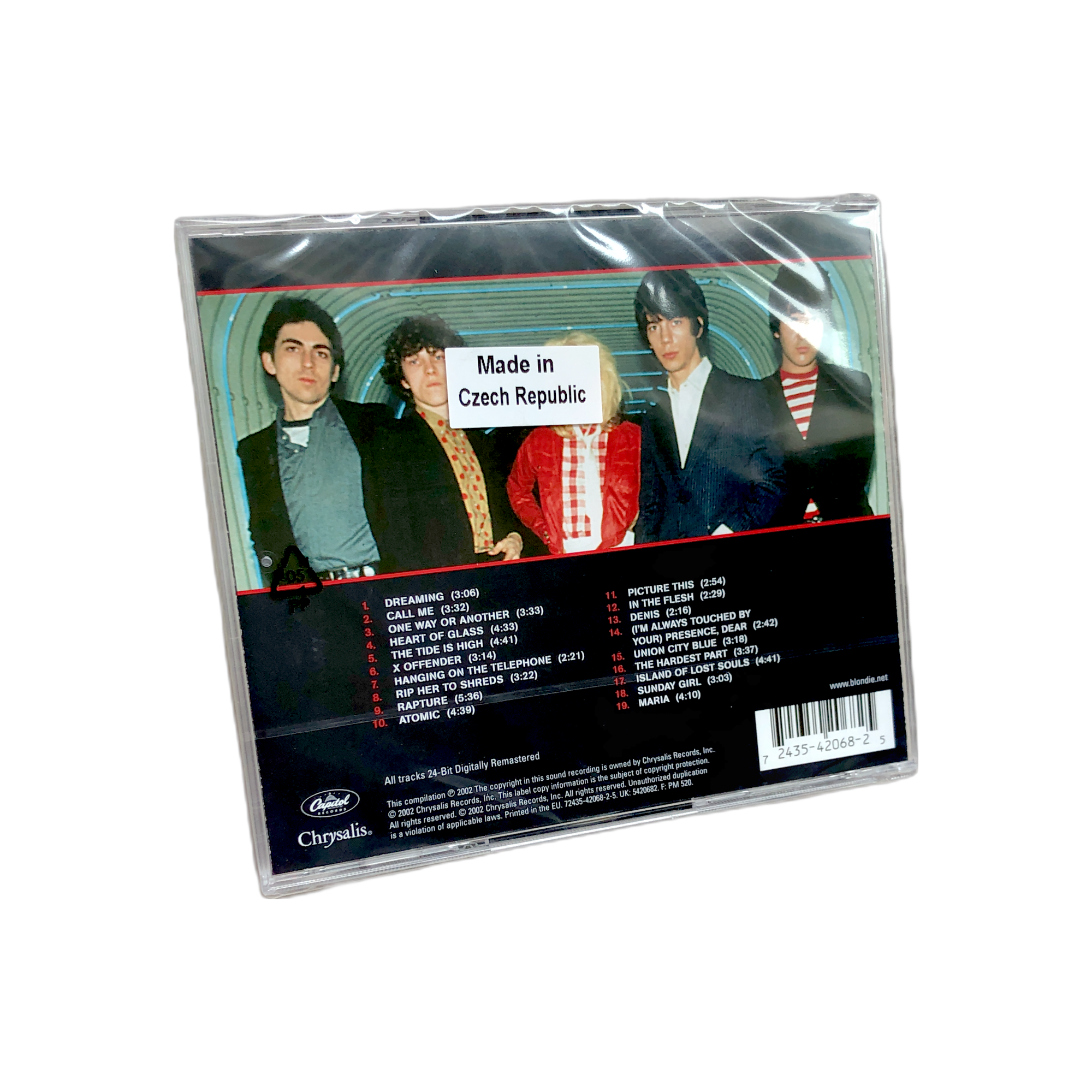 Blondie - Greatest Hits CD - Back.PNG